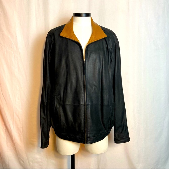 Black Leather Jacket - Picture 1 of 3